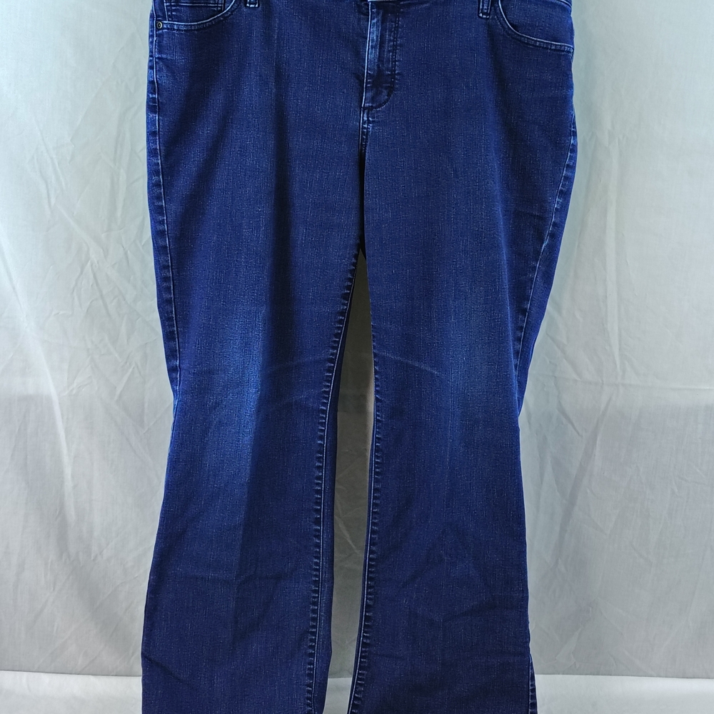 a.n.a Women's Dark Blue Boot Cut Jeans